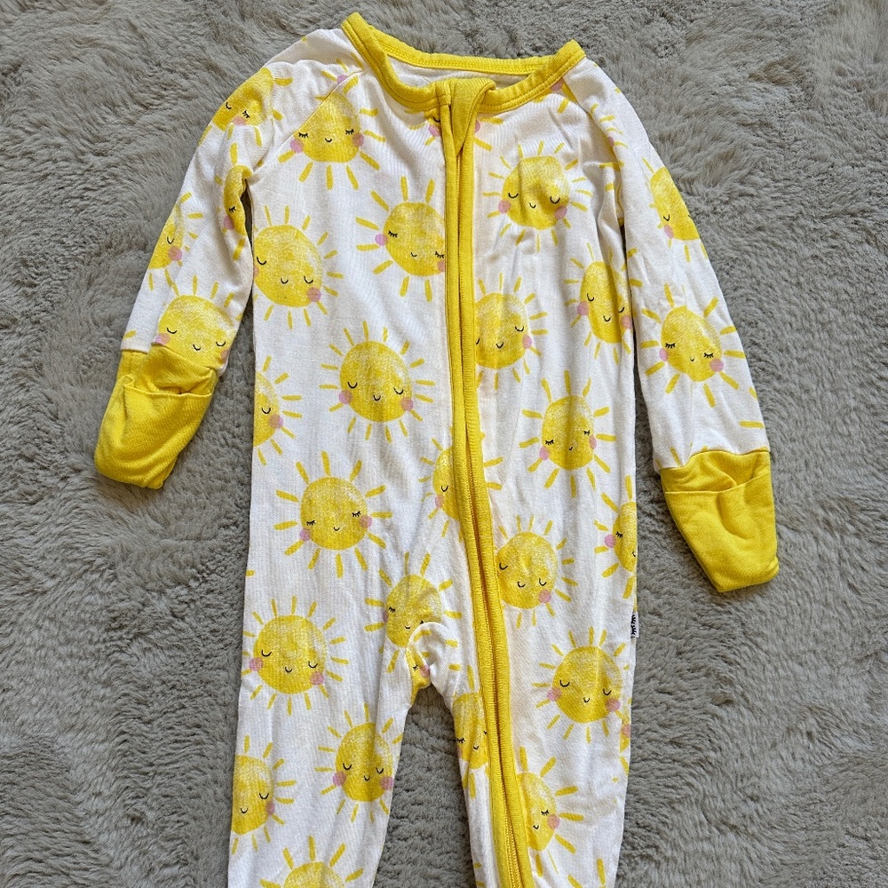 Little Sleepies Zippy - Sunshine 0-3M